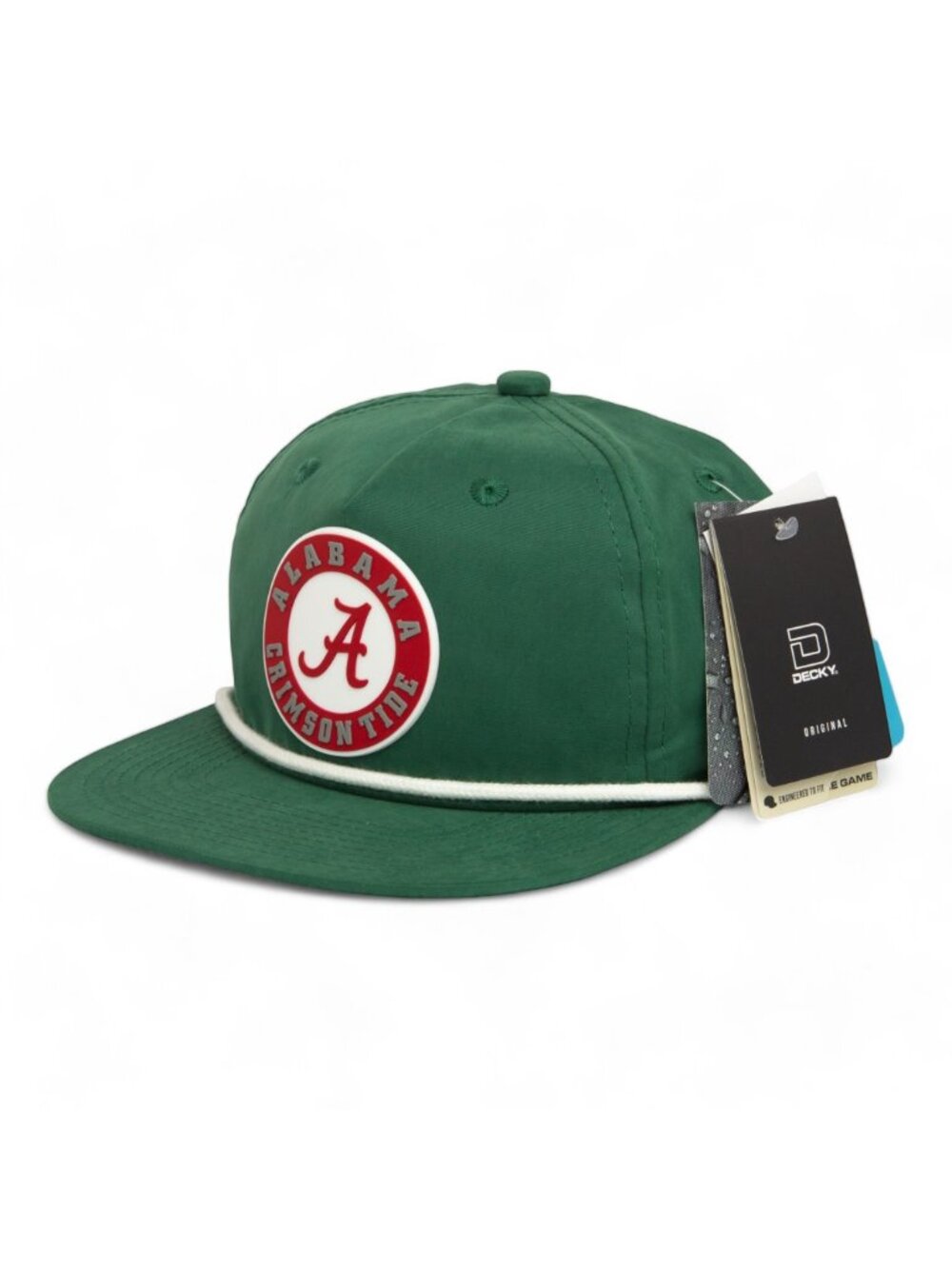 Alabama Crimson Tide 3D Classic Rope Hat- Forest/ White